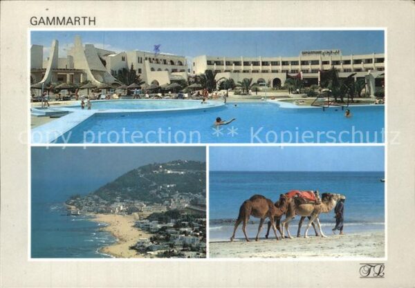 Gammarth Hotel Cap Catharge Swimmingpool Strand