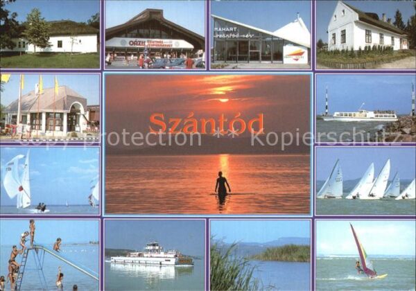 Szantod Strand Hotels Segeln Fahrgastschiffe So