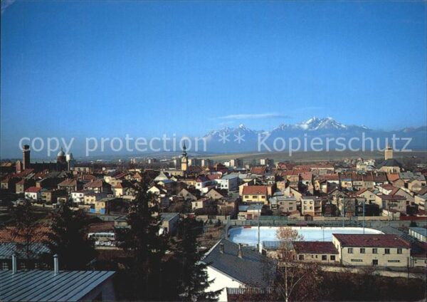 Kezmarok Stadtblick