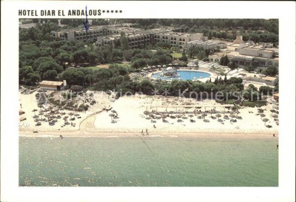 El-Kantaoui Hotel Diar El Andalous Fliegeraufnahme