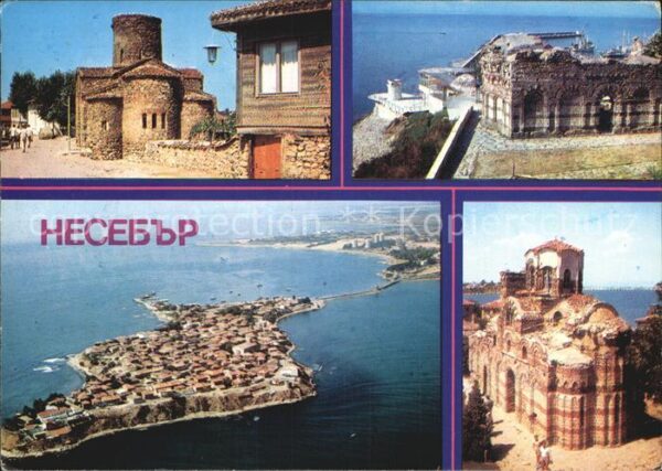 Nessebar Nessebyr Nessebre Festung Kirche Fliegeraufnahme