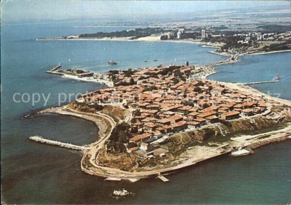 Nessebar Nessebyr Nessebre Fliegeraufnahme