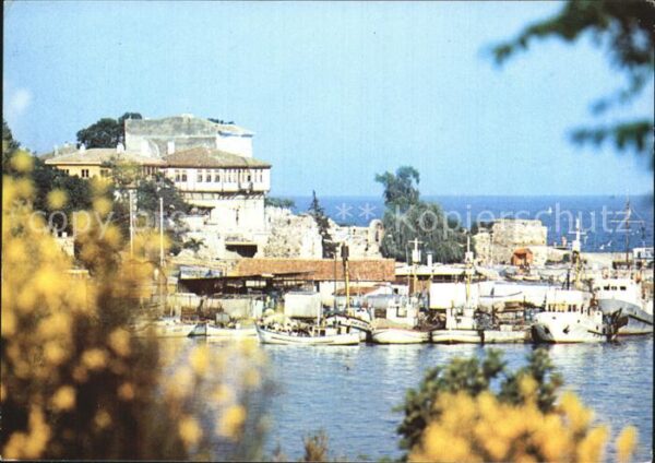 Nessebar Nessebyr Nessebre Hafenpartie