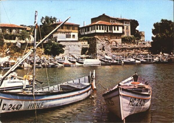 Nessebar Nessebyr Nessebre Hafenpartie