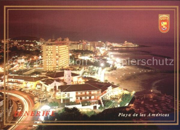 Playa de las Americas Panorama bei Nacht