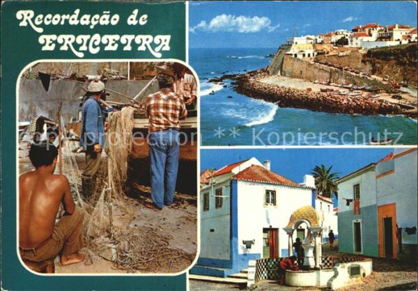 Ericeira Fischer Ortsansicht Motiv