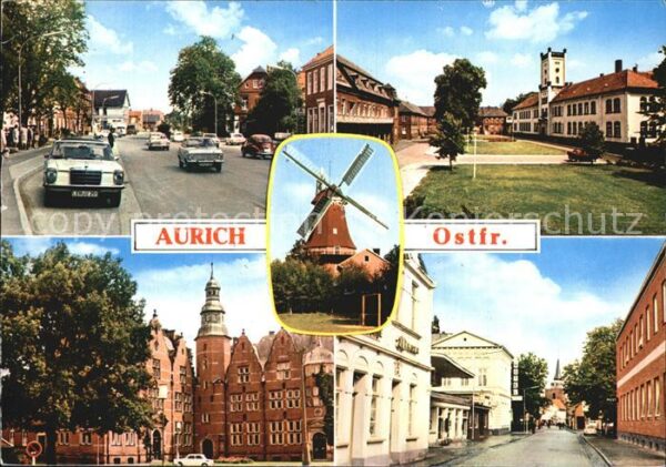 Aurich Ostfriesland Orts und Teilansichten