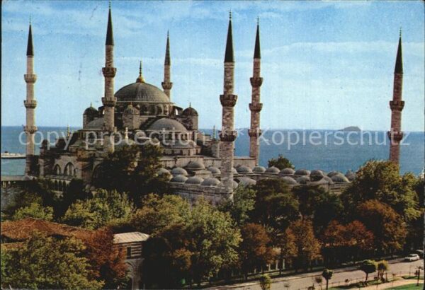 Istanbul Constantinopel The Blue Mosque