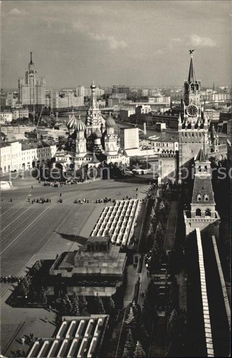 Moskau Moscou Roter Platz