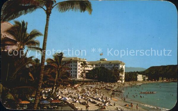 Honolulu Waikiki Beah Moana Hotel