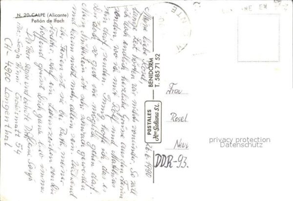 Calpe Costa Blanca Luftbild – Bild 2