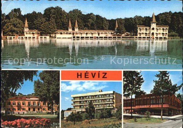 Heviz See Uferpromenade