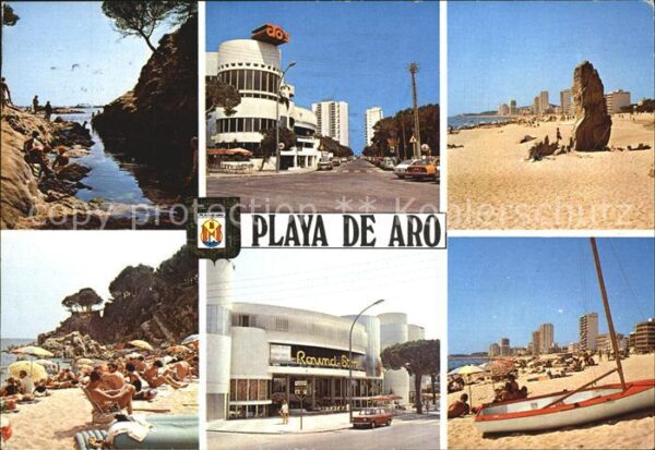 Playa de Aro Cataluna Meer Strand Boot