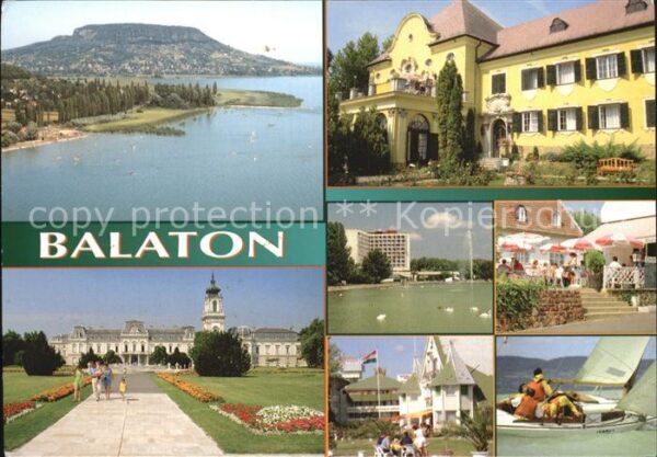 Balaton Plattensee See Ansichten