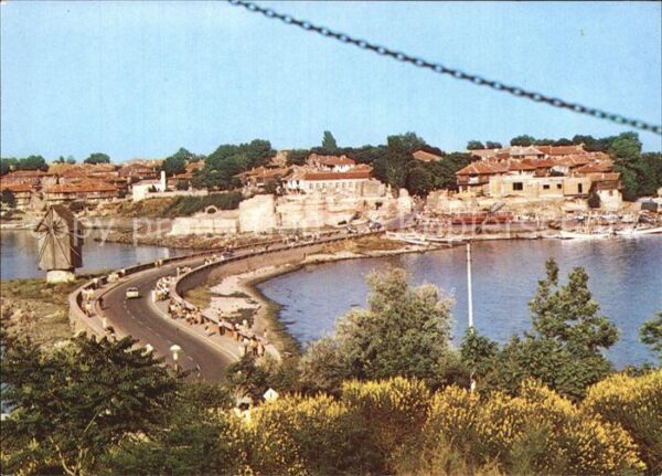 Nessebar Nessebyr Nessebre Stadtpanorama Schwarzes Meer