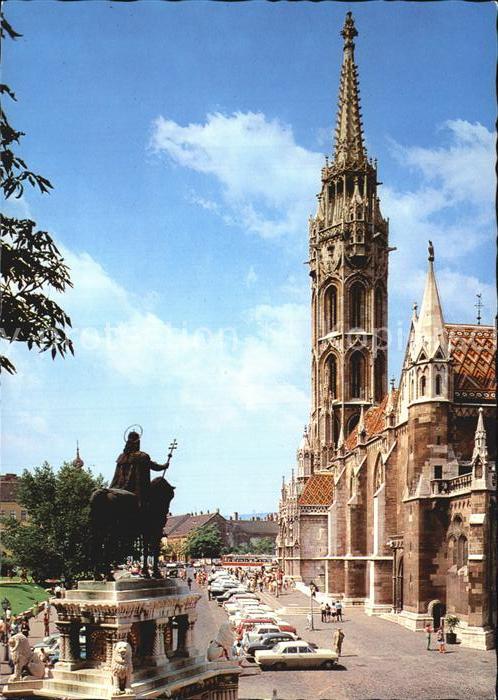 Budapest Matthias Kirche Sankt Stefans Denkmal