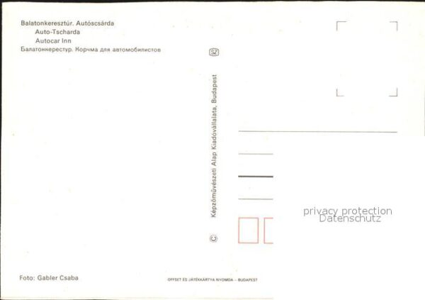 Balaton Plattensee Auto Tscharda – Bild 2
