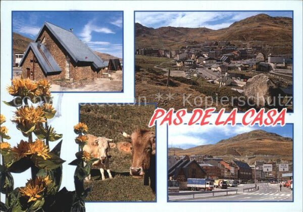 Pas de la Casa Valls Andorra Berghütten Zollstation