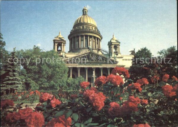 Leningrad St Petersburg Sankt Isaac Kathedrale