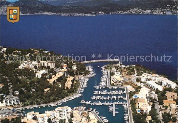 Santa Ponsa Mallorca Islas Baleares Club Nautico Hafen Luftbild