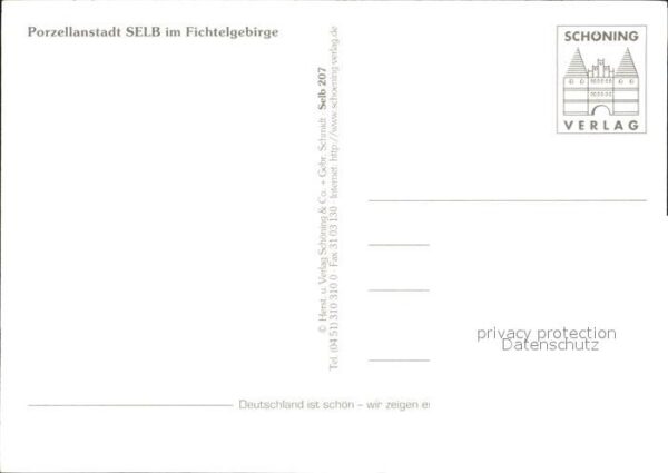 Selb Porzellanstadt Fichtelgebirge Porzellan – Bild 2
