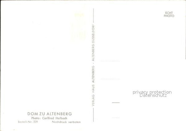 Altenberg Rheinland Dom – Bild 2