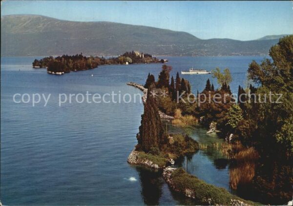 Garda Lago di Garda Insel Panorama