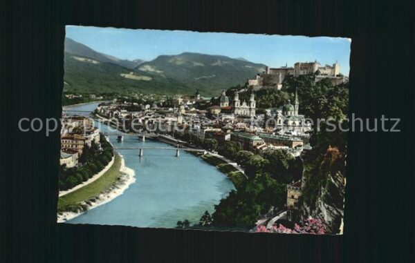 Salzburg Oesterreich Salzachstadt von Mülln