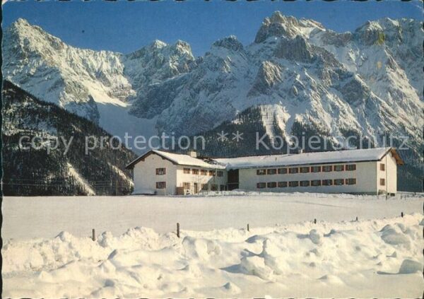 Mittenwald Bayern Ganghofer Jugendherberge Buckelwiesen