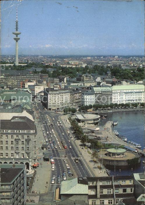 Hamburg Jungfernstieg Fernsehturm
