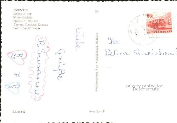 Szentes Kossuthplatz – Bild 2