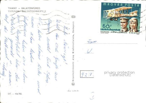Tihany Kirche Panorama Denkmal – Bild 2