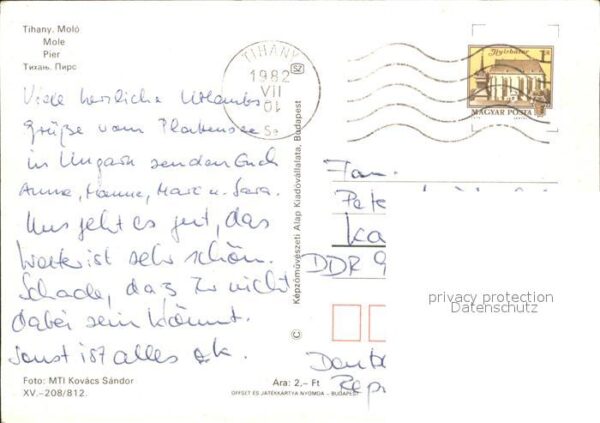 Tihany Fliegeraufnahme Mole – Bild 2