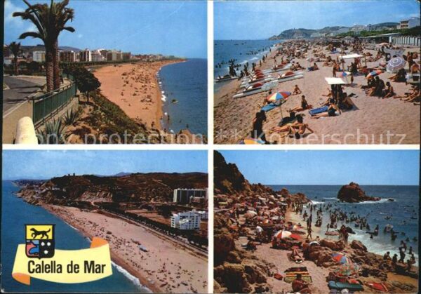 Calella de Mar Strandpartien