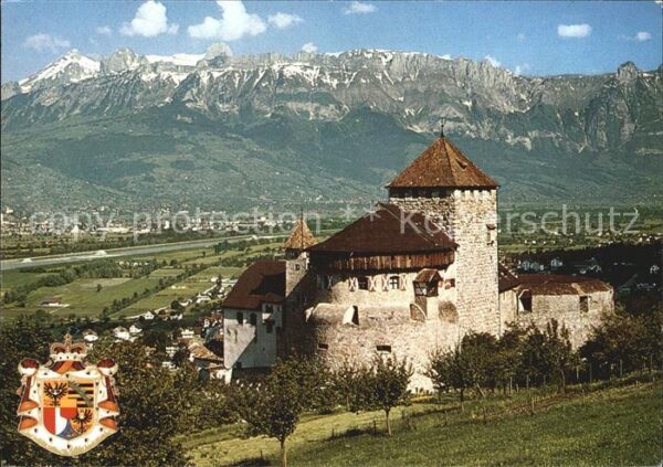 Liechtenstein  Fürstentum Schloss Vaduz
