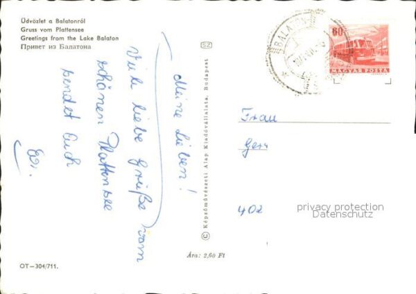 Balaton Plattensee See Camping – Bild 2