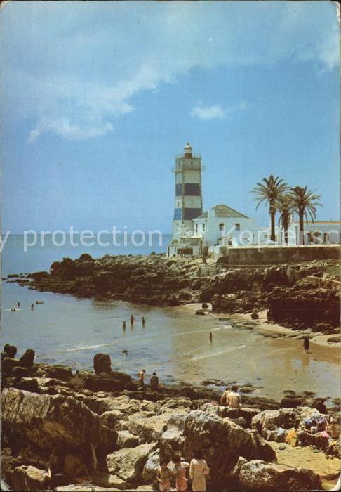 Cascais Bucht mit Leuchtturm