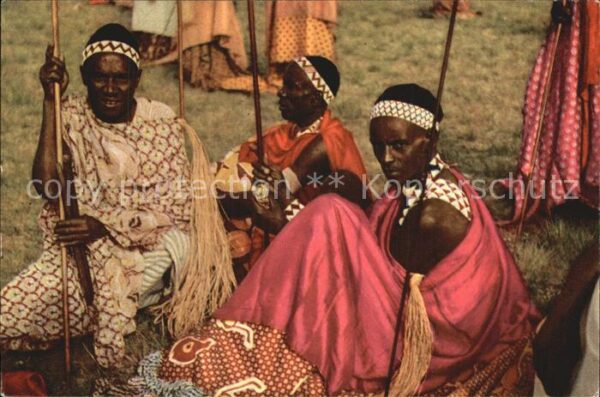 Kongo Reise des Königs im Sommer 1955 Eingebo