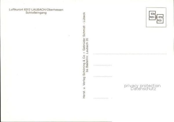 Laubach Hessen Schlossgeingang – Bild 2