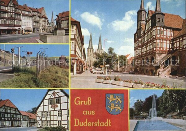 Duderstadt mit Grenzübergang Gerblingerode