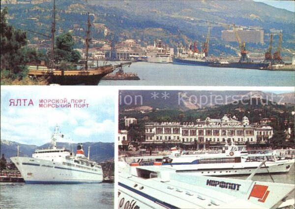 Jalta Yalta Krim Crimea Hafen