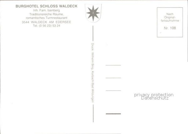 Waldeck Edersee Burghotel Schloss Waldeck – Bild 2