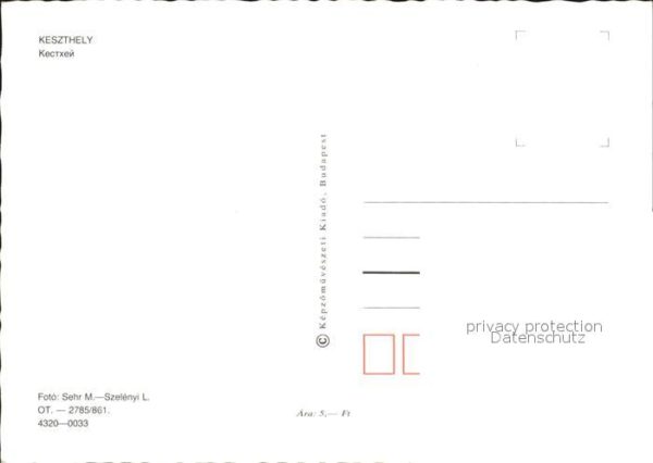 Keszthely Seepartie Denkmal – Bild 2