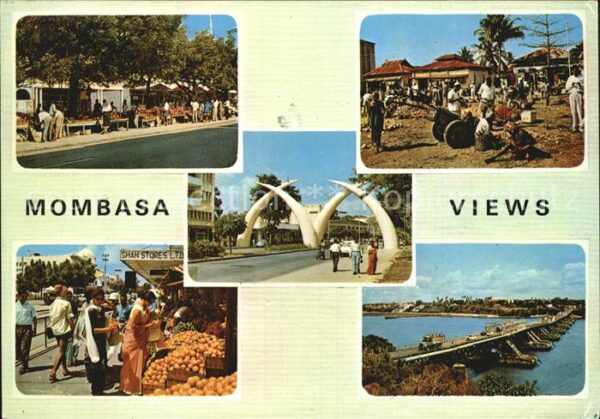 Mombasa Brücke Markt