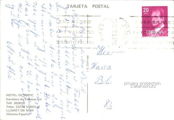 Lloret de Mar Hotel Olympic Pool – Bild 2