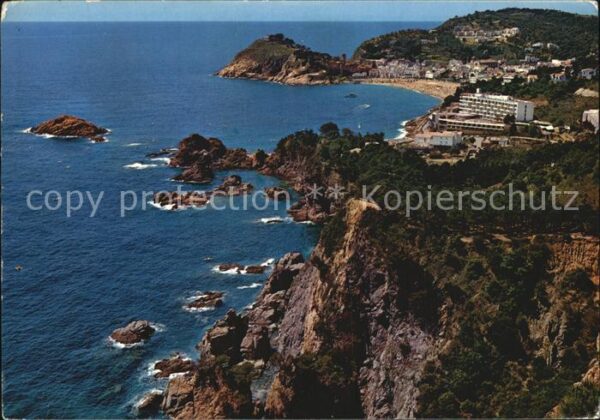 Tossa de Mar Küste und Dorf