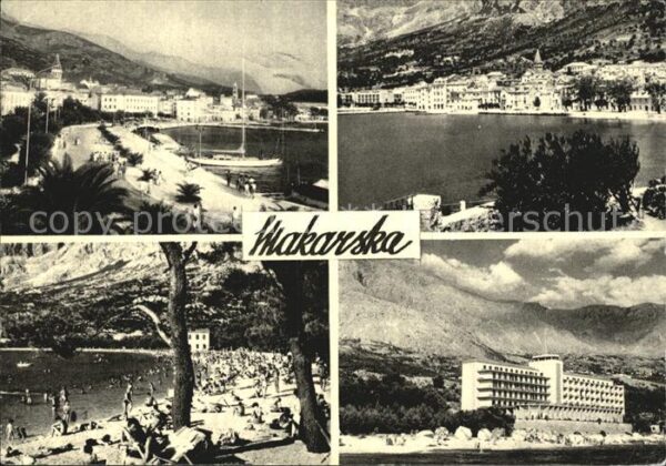 Makarska Dalmatien Strand Hotel