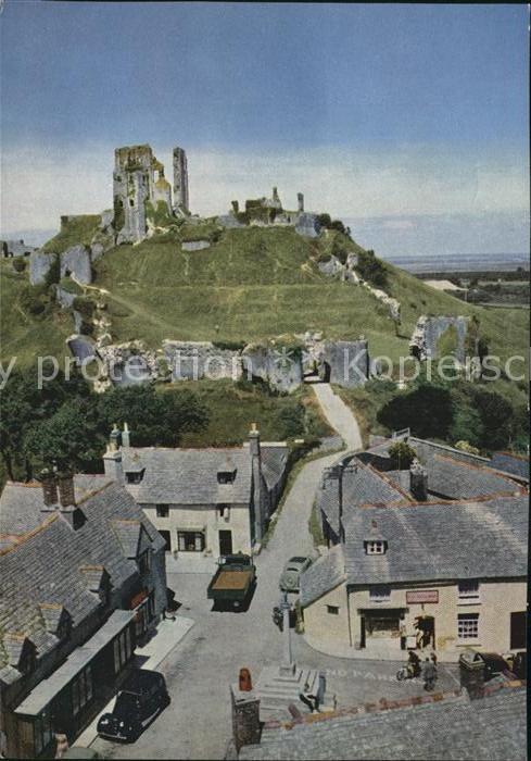 Corfe Dorset with Castle