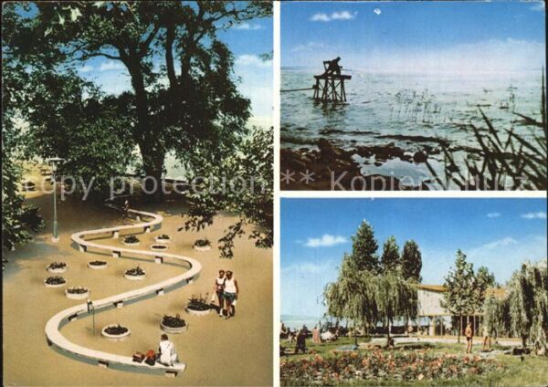 Balaton Plattensee Park Seepartie