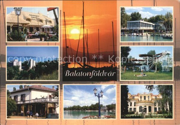 Balatonfoeldvar Seepartie Rutschbahn
